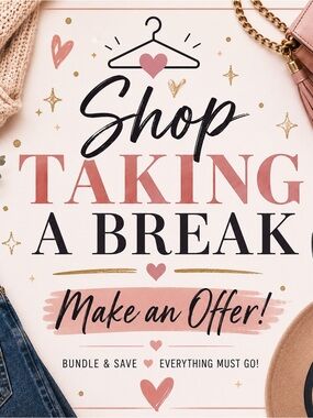 Shop Taking a Break - Make an Offer